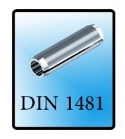 خار فنری (پین چاکدار)DIN 1481
